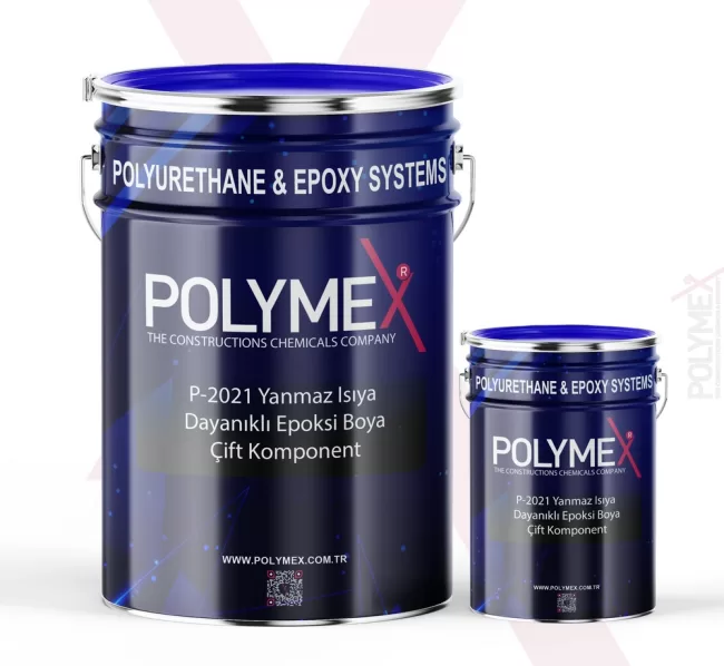 Polymex-2021-Yanmaz-Isiya-Dayanikli-Epoksi-boyasi.webp Polymex P-2021 Fire-Retardant Heat-Resistant Epoxy Paint - Image 1