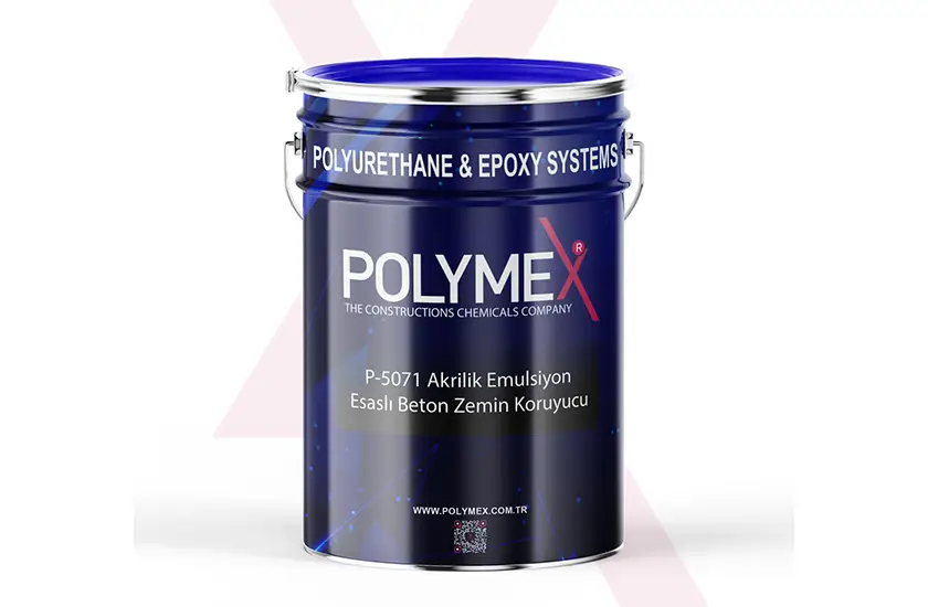 Polymex-5071-Akrilik-Emulsiyon-Esasli-Beton-Zemin-Koruyucu.webp Polymex-5071 Acrylic Emulsion-Based Concrete Floor Protective - Image 1