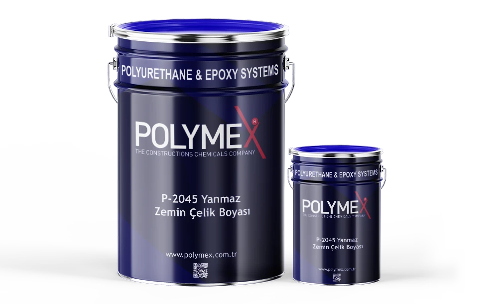 Polymex P-2045 Yanmaz Zemin Çelik Boyası Polymex P-2045 Yanmaz Zemin Çelik Boyası - Görsel 1